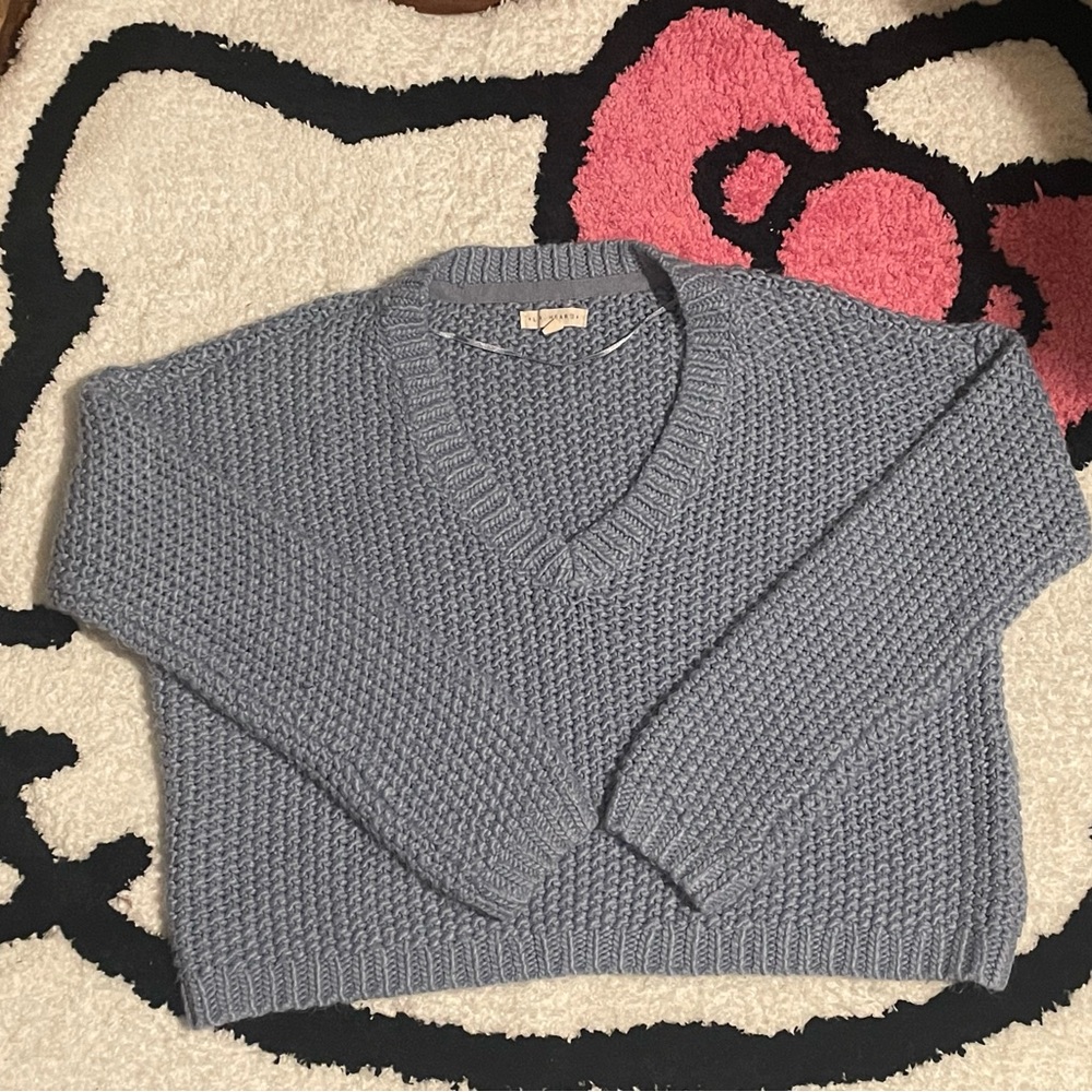 Pacsun LA Hearts Blue Sweater 💕